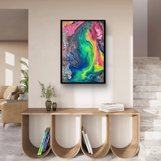 Energia Vieții - Șuvoi de culori și mișcare original